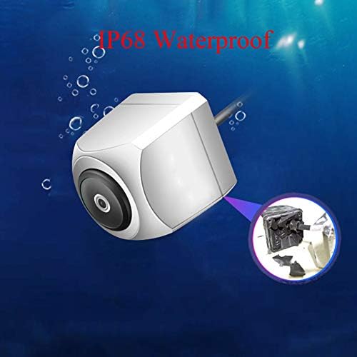 Chrome Starlight Car Rear View Camera for Toyota RAV4 RAV-4 RAV 4/ Toyota Vanguard 2006~2012&Vehicle Camera Waterproof and Shockproof Reversing Backup Camera (Chrome Starlight Adjustable Angle)