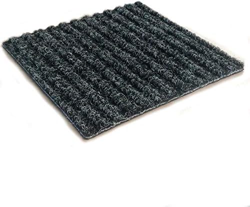 KOECKRITZ Heavy Duty Durable All Weather Indoor/Outdoor Non Slip Entrance Mat Rugs and Runners for Office Business Building Home Garage Front Door (3' x 8', Charcoal)