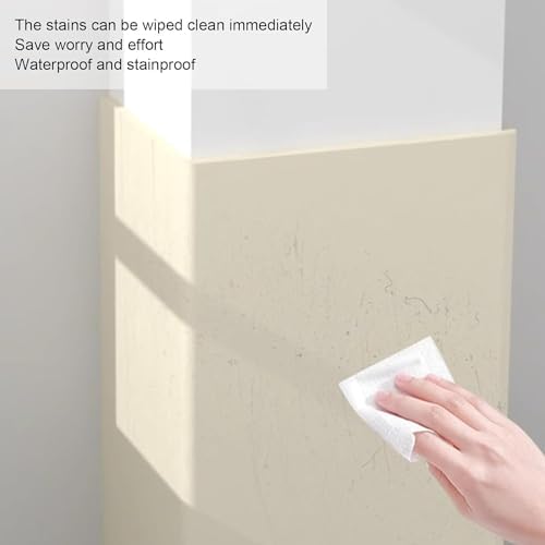 Heavy-Duty Garage Wall Protectors - Self-Adhesive Rubber Foam, Studio & Gym Wall Protection, Grey, 39.3"x39.3", Easy to Install, Impact Resistant