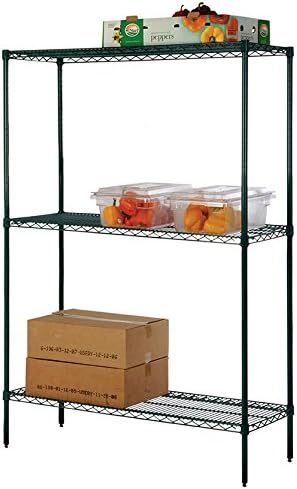 Omega 30" Deep x 48" Wide x 74" High 3 Tier Freezer Starter Shelving Unit