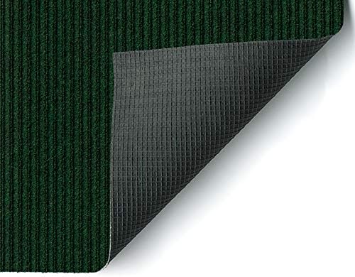 KOECKRITZ Heavy Duty Durable All Weather Indoor/Outdoor Non Slip Entrance Mat Rugs and Runners for Office Business Building Home Garage Front Door - 2' x 8' Green