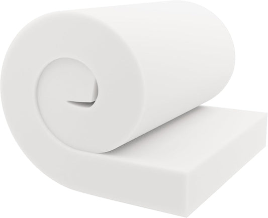 GoTo Foam 6" Height x 24" Width x 72" Length 36ILD (Semi-Firm) Upholstery Cushion Made in USA