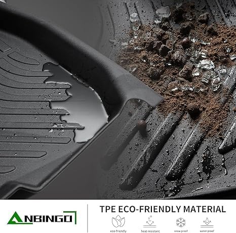 ANBINGO® for Mazda CX-5 Floor Mat & Cargo Liner, 2017-2025, Sport | Touring| Carbon Edition | Carbon Edition Turbo | Grand Touring | Grand Touring Reserve | Signature, TPE All Weather CX5 Mats Set