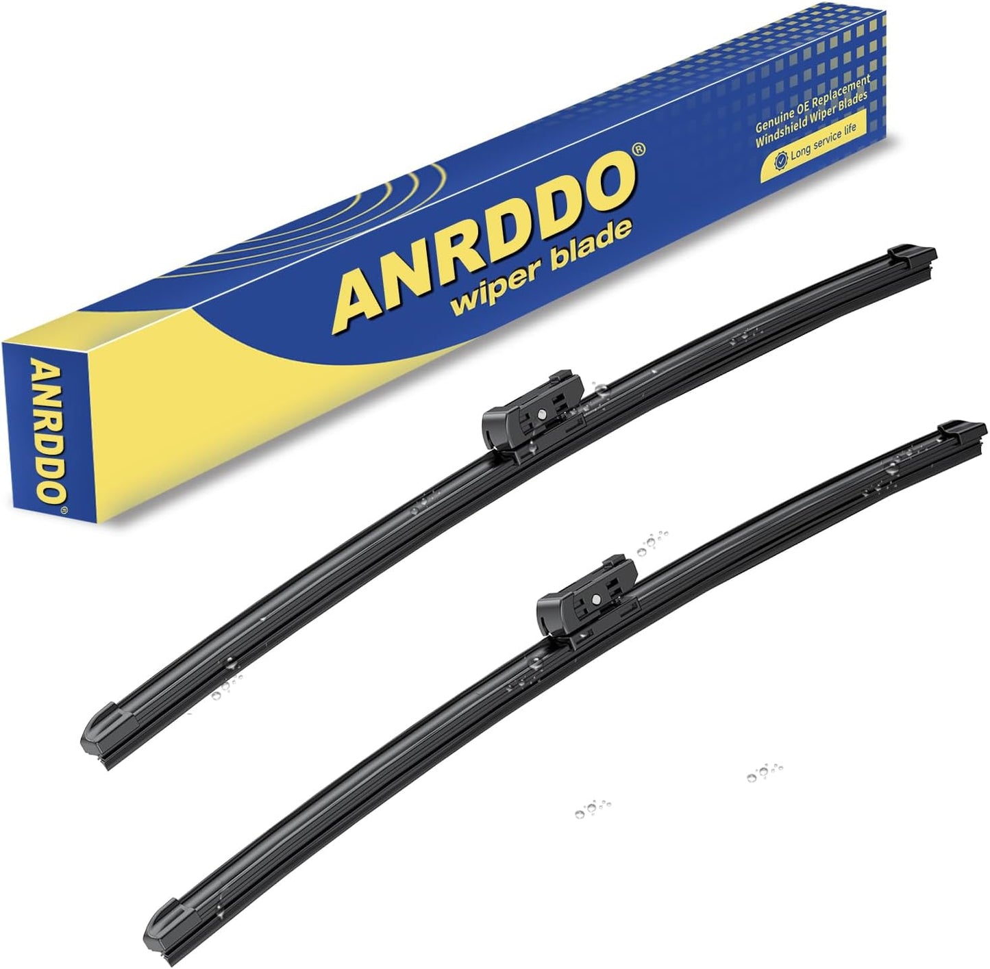 2 Wipers Factory Replacement For 2015-2017 Chevrolet Colorado, 2015-2018 GMC Canyon Original Equipment Windshield Wiper Blades Set - 22"+18" (Set of 2)