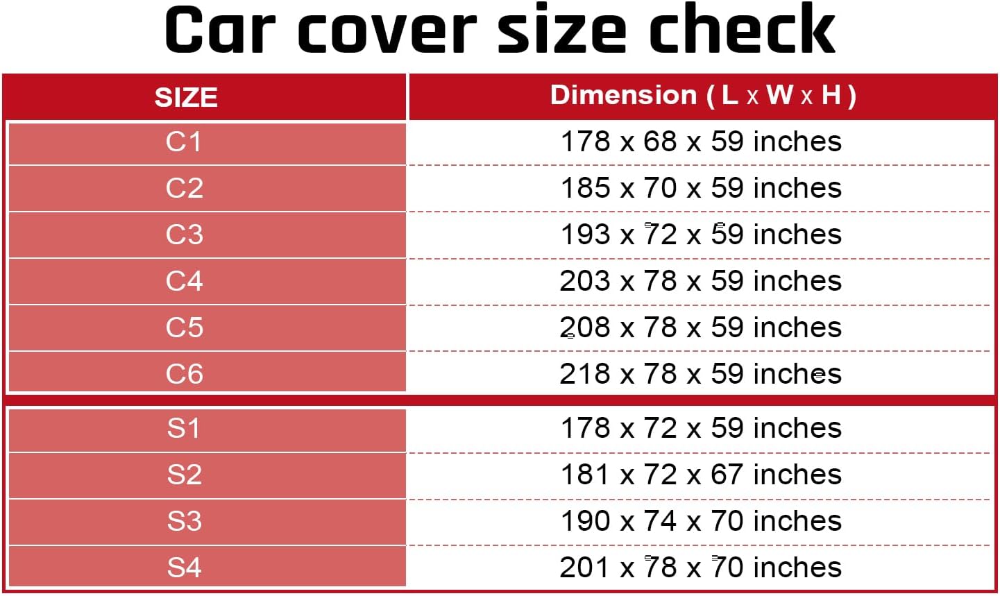 Small Car Cover Waterproof All Weather Protection with Red Stripe Design,Universal Fit Nissan Versa, Hyundai Accent, Mazda MX-3 RX8, Subaru BRZ, Audi TT, Porsche 718 Boxster Cayman