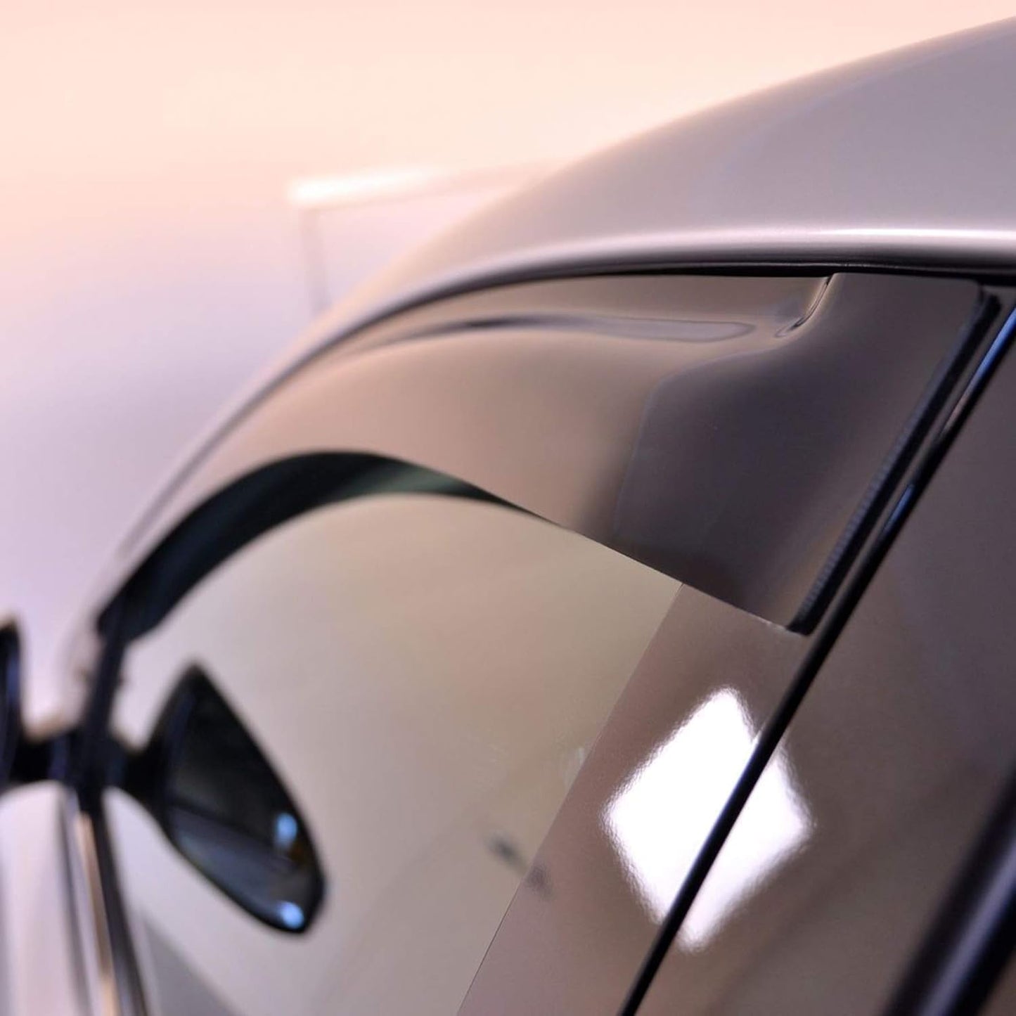 94511 Sunproof Waterproof Side Window Wind Deflector Window Visor fit for 2001-2010 PT Cruiser, 4pcs Protective Replacements Rain Guards Set
