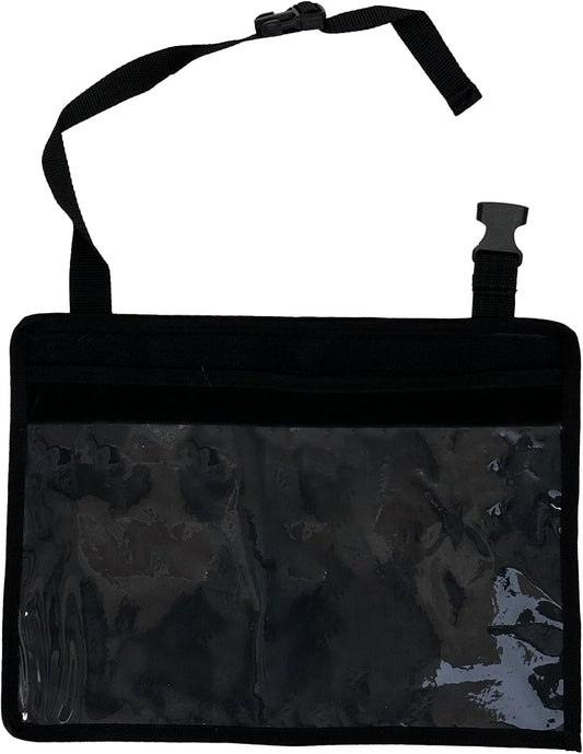 License Plate Holder with Hanging Strap, Test Drive Tag Bag, Dealer Plates License Frame Cover, for Car SUV Truck (Black, 1)