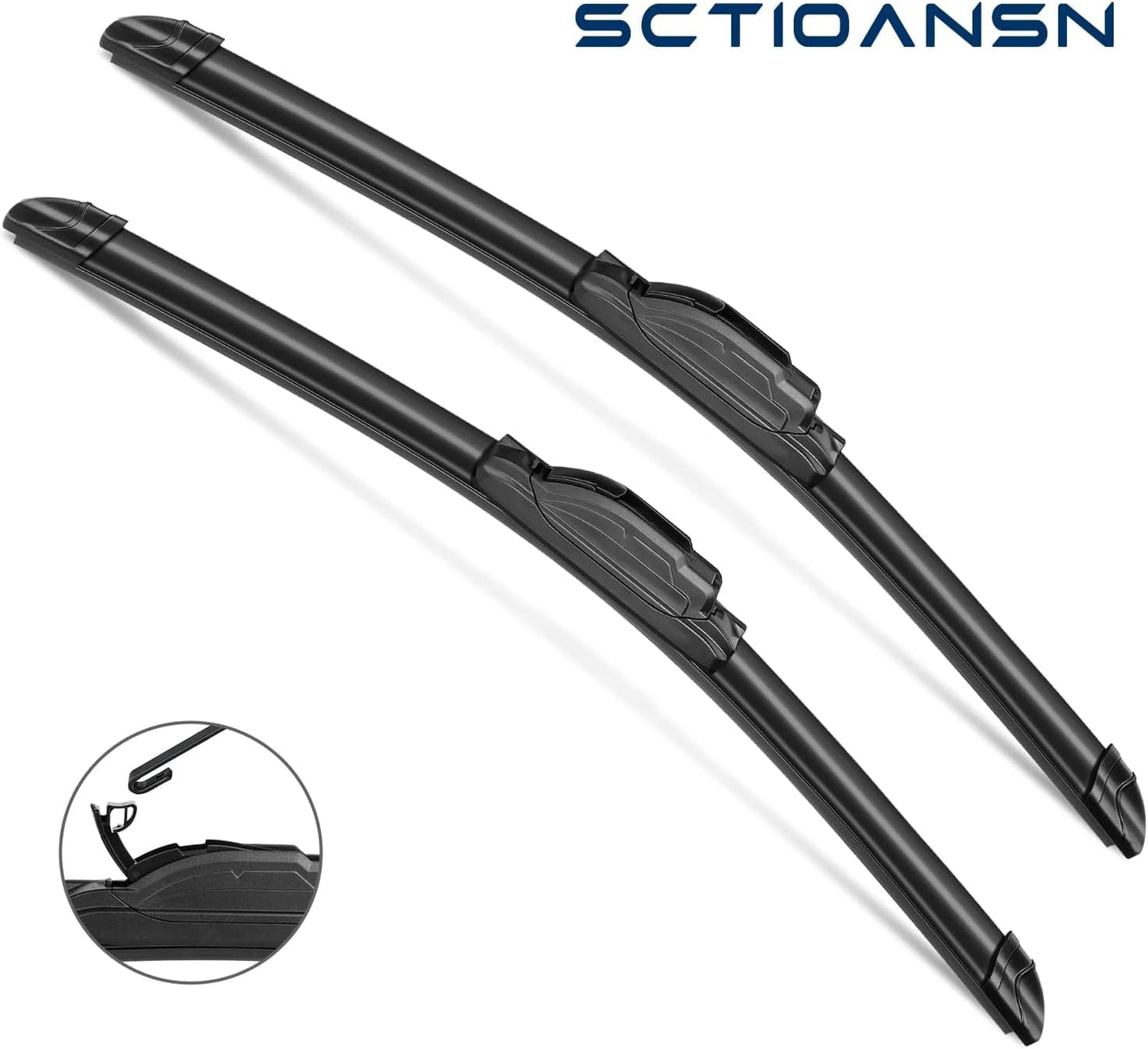 3 Wipers Set for Honda CR-V CRV 2012 2013 2014 2015 2016, Windshield Wiper Blades Original Equipment Replacement Front and Rear- 26"/16"/12T" (Pack of 3) J- HOOK