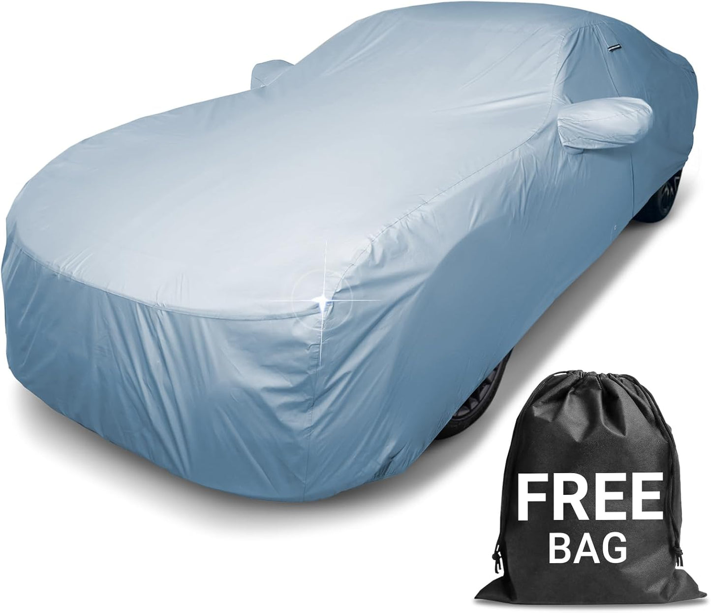 iCarCover Premium Car Cover for 1946-1960 Chevy Sedan Delivery Heavy Duty Waterproof All-Weather Automobiles Custom Fit Indoor Outdoor UV Snow Protection Covers with Straps and Bag