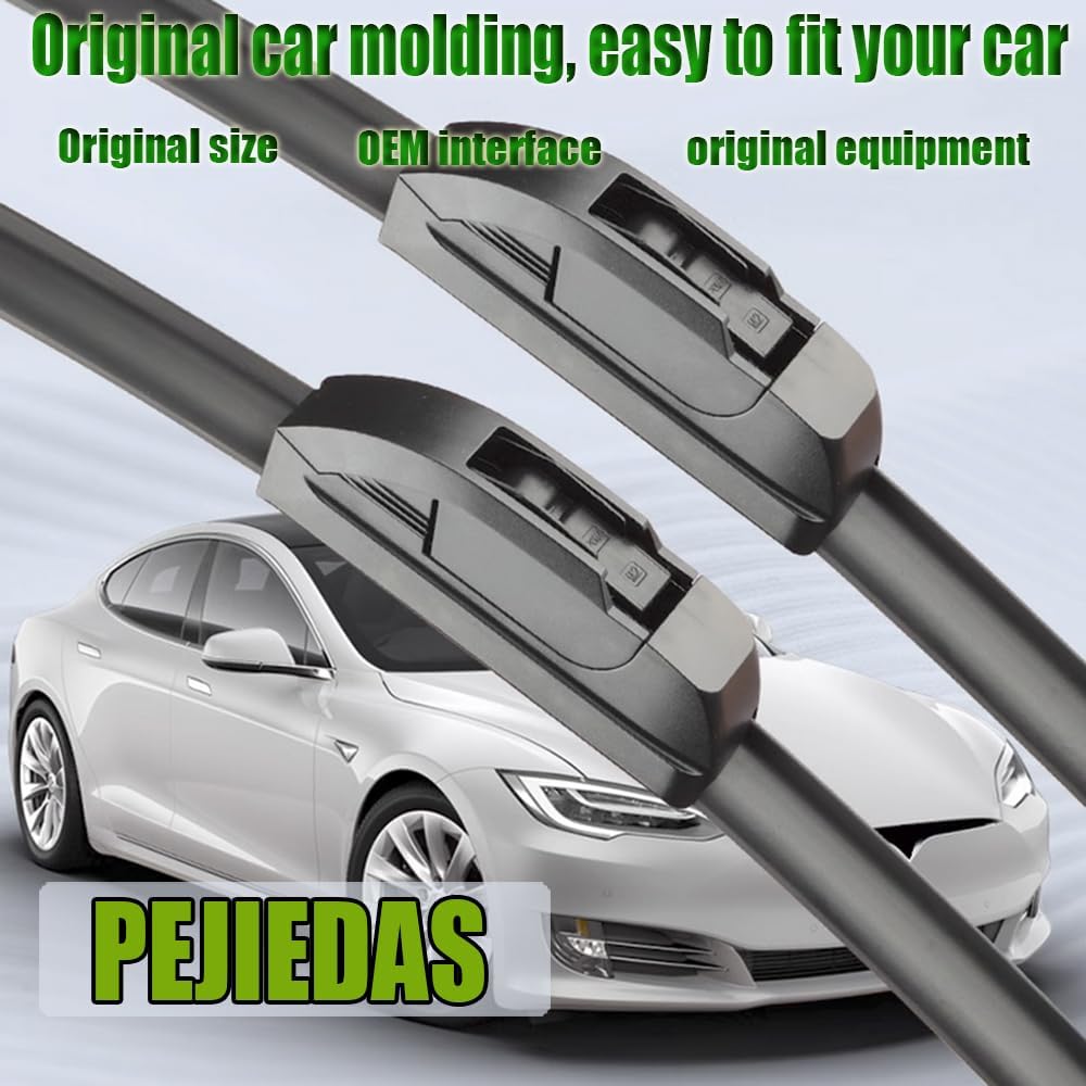 OEM Quality Front Wiper Blades, Replacement for 2014-2021 Nissan Rogue,2017-2021 Honda CR-V, OE Original Style (26 Inch + 17 Inch Front Wiper Blades)