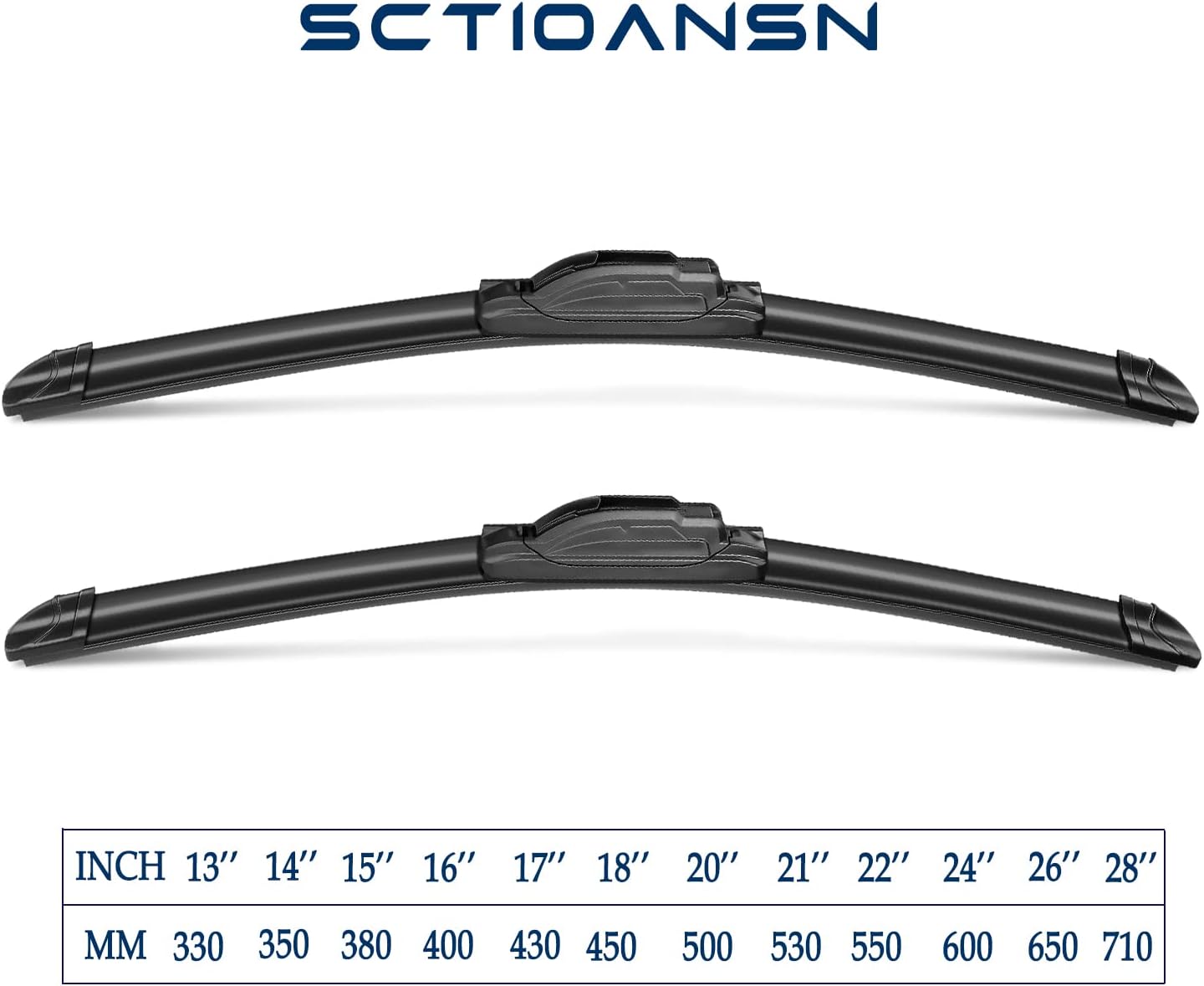 3Pcs Mazda 3 Windshield Wiper Blades for 2014 2015 2016 2017 2018 Mazda-3, Original Equipment Automotive Replacement Windshield Wiper Blades for My Car - 24"/18"/12A" (Pack of 3) J- HOOK
