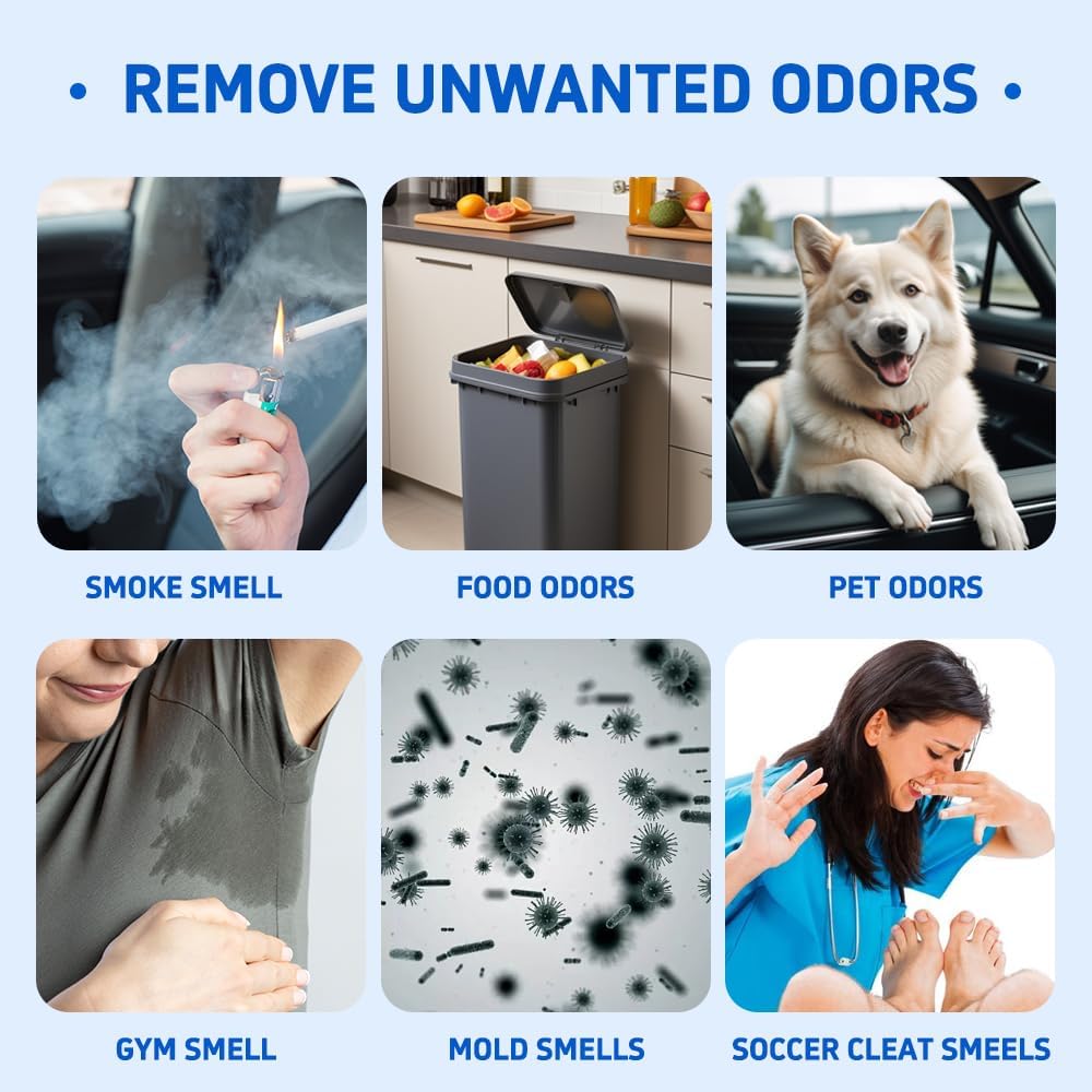 Glodway Whole Car Air Refresher Spray,Odor Eliminator Eliminates Strong Vehicle Odors,Cologne Scent-6 Ounce Spray Bottle (Plack of 3)