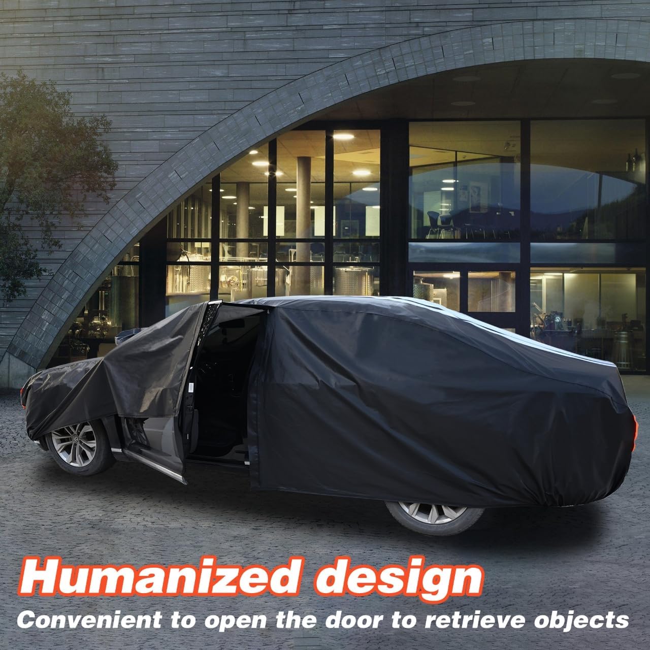 Honda Civic Car Cover 100% Waterproof All Weather, Gift with Towel, 10 Layers Sedan Car Cover Custom Fit 1993-2025 Honda Civic, Full Exterior Covers Rain Sun UV Protection with Door Zipper.