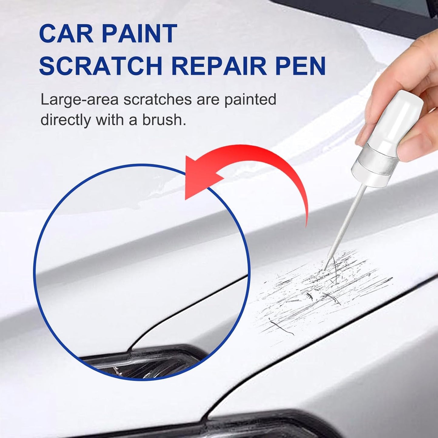 Hydro Blue(PBJ) Touch Up Paint for JEEP-Exact Match–Chips and Nicks Car Paint Scratch Repair Kit Automotive Paint Pen for Wrangler-JK/Commander/Compass/Grand-Cherokee/Liberty/Patriot/Renegade