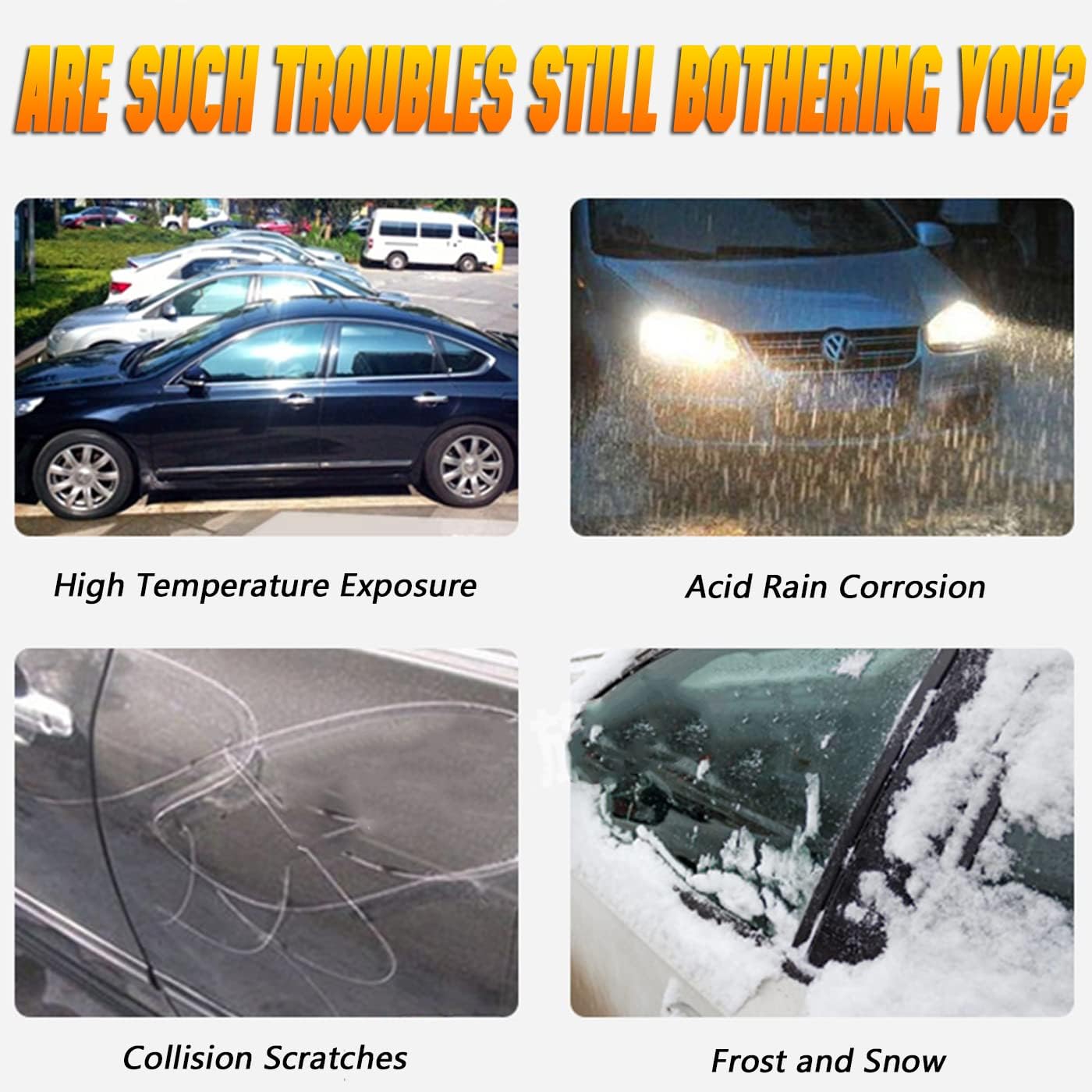 Breathable New Material, Waterproof Car Cover, Locks and Zipper Doors, Sunscreen Waterproof UV Prevention Snowproof Wind and Windproof,Suitable for Indoor Outdoor,for Sedan (Up to 181") C1
