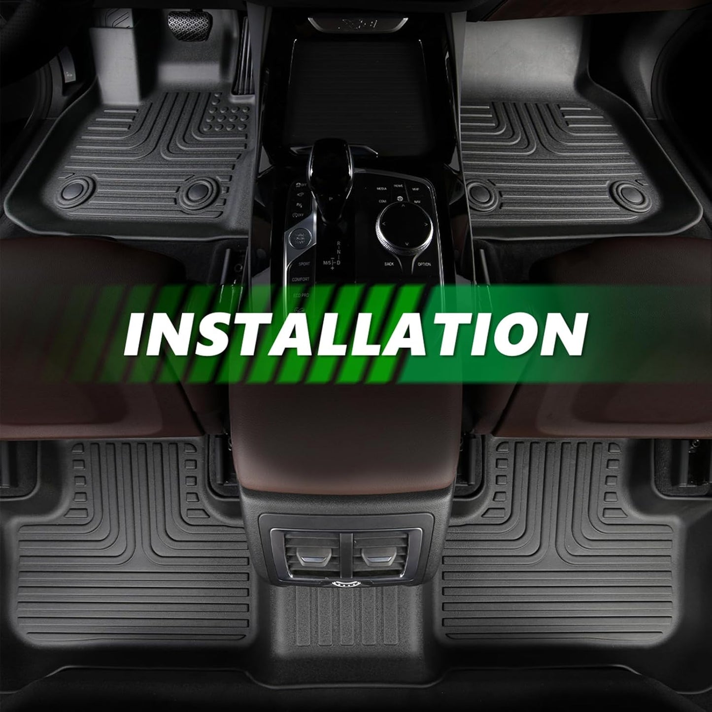 for BMW X5 Floor Mats 2026 2025 2024 2023 2022 2021 2020 2019,Car Mats for BMW X5 All Weather Floor Mats Cargo Liner Accessories 2019-2026
