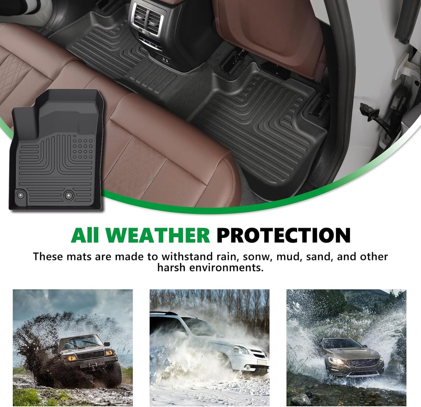 for BMW X5 Floor Mats 2026 2025 2024 2023 2022 2021 2020 2019,Car Mats for BMW X5 All Weather Floor Mats Cargo Liner Accessories 2019-2026