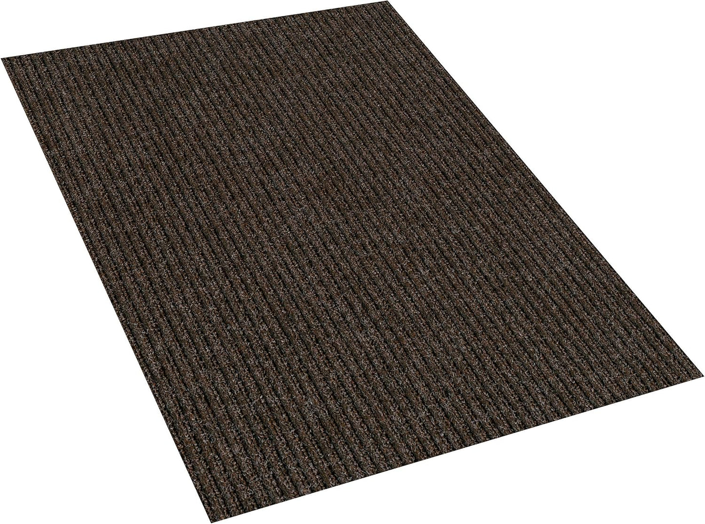 KOECKRITZ Heavy Duty Durable All Weather Indoor/Outdoor Non Slip Entrance Mat Rugs and Runners for Office Business Building Home Garage Front Door (5' x 13', Brick)